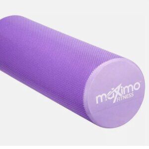 Maximo Fitness Foam Roller 17"x5" High Density Exercise Roller for Back‎ Massage